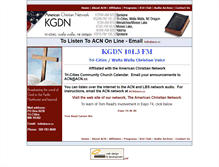 Tablet Screenshot of kgdn.com